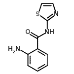 CAS#: 33373-89-6, 2-Amino-N-(1,3-Thiazol-2-Yl)Benzamide