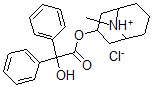 CAS#: 33383-26-5, (9-Methyl-9-Azoniabicyclo[3.3.1]Nonan-7-Yl) 2-Hydroxy-2,2-Diphenylacetate Chloride