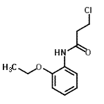 CAS 登录号：334504-88-0， 3-氯-N-(2-乙氧基苯基)丙酰胺