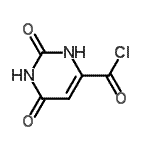 CAS#: 3346-64-3, 2,6-Dioxo-1,2,3,6-Tetrahydro-4-Pyrimidinecarbonyl Chloride