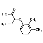 CAS 登录号：3347-50-0， 2-(2,3-二甲基苯氧基)丁酸