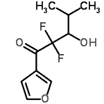 CAS#: 334873-76-6, 2,2-Difluoro-1-(3-Furyl)-3-Hydroxy-4-Methyl-1-Pentanone