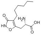 CAS#: 334887-48-8, (2S)-2-Amino-3-(4-hexyl-3-oxo-1,2-oxazol-5-yl)propanoic acid