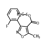 CAS#: 334971-36-7, Methyl 3-(2,6-Difluorophenyl)-5-Methyl-1,2-Oxazole-4-Carboxylate