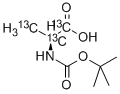 CAS#: 335081-02-2, N-(tert-Butoxycarbonyl)-L-alanine-13C3
