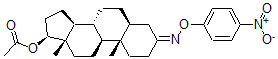 CAS#: 33510-68-8, [(3Z,5S,8R,9S,10S,13S,14S,17S)-10,13-Dimethyl-3-(4-Nitrophenoxy)Imino-1,2,4,5,6,7,8,9,11,12,14,15,16,17-Tetradecahydrocyclopenta[a]Phenanthren-17-Yl] Acetate