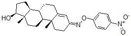 CAS#: 33514-91-9, (3Z,8R,9S,10R,13S,14S,17S)-10,13-Dimethyl-3-(4-Nitrophenoxy)Imino-1,2,6,7,8,9,11,12,14,15,16,17-Dodecahydrocyclopenta[a]Phenanthren-17-Ol