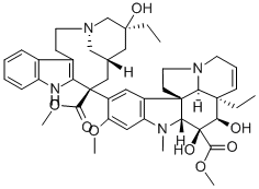 CAS 登录号：3352-69-0， 4-去乙酰基长春花碱