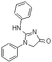 CAS 登录号：33532-91-1， 2-苯胺基-1-苯基咪唑啉-4-酮