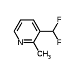 CAS#: 335428-90-5, 3-(Difluoromethyl)-2-Methylpyridine