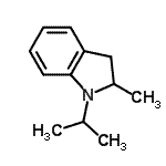 CAS#: 33555-44-1, 1-Isopropyl-2-Methyl-Indoline
