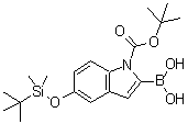 CAS#: 335649-61-1, [1-(tert-Butoxycarbonyl)-5-[(tert-butyldimethylsilyl)oxy]-1H-indol-2-yl]boronic acid