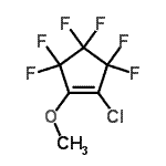 CAS#: 336-34-5, 1-Chloro-3,3,4,4,5,5-Hexafluoro-2-Methoxycyclopentene
