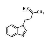 CAS#: 336106-26-4, 1-(3-Methyl-3-Buten-1-Yl)-1H-Benzimidazole