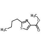 CAS#: 336193-97-6, Methyl 2-Butyl-1,3-Thiazole-4-Carboxylate