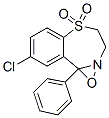 CAS#: 3362-08-1, 7-Chloro-4,5-epoxy-5-phenyl-2,3,4,5-tetrahydro-1,4-benzothiazepine 1,1-dioxide