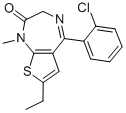 CAS#: 33671-46-4, Clotiazepam