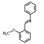 CAS#: 3369-37-7, (E)-1-(2-Methoxyphenyl)-N-Phenylmethanimine