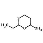 CAS#: 33709-59-0, 2-Ethyl-6-Methyl-1,3-Oxathiane