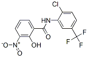 CAS 登录号：33713-13-2， N-[2-氯-5-(三氟甲基)苯基]-2-羟基-3-硝基苯甲酰胺