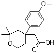 CAS#: 337486-10-9, [4-(4-Methoxyphenyl)-2,2-Dimethyltetrahydro-2H-Pyran-4-Yl]Acetic Acid