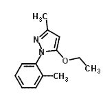 CAS 登录号：337534-00-6， 5-乙氧基-3-甲基-1-(2-甲基苯基)-1H-吡唑