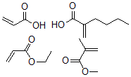 CAS#: 33773-84-1, 2-methyl-2-Propenoic acid methyl ester, polymer with butyl 2-propenoate, ethyl 2-propenoate and 2-propenoic acid