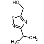 CAS#: 337904-88-8, (3-Isopropyl-1,2,4-Thiadiazol-5-Yl)Methanol