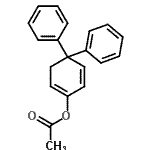 CAS#: 33795-14-1, 4,4-Diphenyl-1,5-Cyclohexadien-1-Yl Acetate
