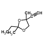 CAS#: 337959-65-6, 2-Ethyl-4-Ethynyl-2,4-Dimethyl-1,3-Dioxolane