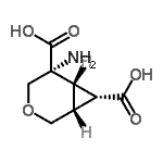 CAS#: 338468-42-1, (1R,5R,6S,7S)-5-Amino-3-Oxabicyclo[4.1.0]Heptane-5,7-Dicarboxylic Acid