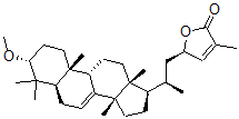 CAS#: 33869-93-1, (5R)-5-[(2R)-2-[(3R,5R,9S,10R,13R,14R,17R)-3-Methoxy-4,4,10,13,14-Pentamethyl-2,3,5,6,9,11,12,15,16,17-Decahydro-1H-Cyclopenta[a]Phenanthren-17-Yl]Propyl]-3-Methyl-5H-Furan-2-One