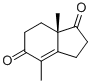 CAS 登录号：33878-96-5， (S)-4,7alpha-二甲基-2,3,7,7alpha-四氢-6H-茚-1,5-二酮