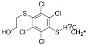 CAS 登录号：3388-66-7， 2-[2,3,5,6-四氯-4-(2-羟基乙基硫基)苯基]巯基乙醇