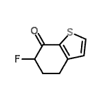 CAS#: 339056-43-8, 6-Fluoro-5,6-Dihydro-1-Benzothiophen-7(4H)-One