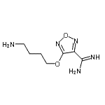 CAS#: 339061-36-8, 4-(4-Aminobutoxy)-1,2,5-Oxadiazole-3-Carboximidamide