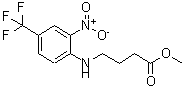 CAS 登录号：339101-25-6， 4-[2-硝基-4-(三氟甲基)苯胺基]丁酸甲酯