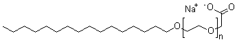 CAS#: 33939-65-0, Cetyloxypoly(ethyleneoxy)acetic acid sodium salt