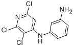 CAS#: 34017-39-5, N'-(2,5,6-Trichloropyrimidin-4-Yl)Benzene-1,3-Diamine