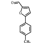CAS 登录号：34035-05-7， 5-(4-甲基苯基)-2-糠醛