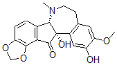 CAS#: 34114-84-6, (+)-6,7,8,12b-Tetrahydro-11,12b-dihydroxy-10-methoxy-6-methyl-1,3-dioxolo[4,5]indeno[2,1-a][3]benzazepin-13(5bH)-one