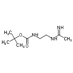 CAS#: 341548-52-5, 2-Methyl-2-Propanyl [2-(Ethanimidoylamino)Ethyl]Carbamate