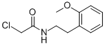 CAS#: 34162-11-3, 2-Chloro-N-[2-(2-Methoxyphenyl)Ethyl]Acetamide