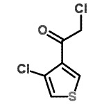 CAS#: 342402-24-8, 2-Chloro-1-(4-Chloro-3-Thienyl)Ethanone