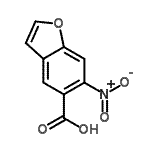 CAS#: 342425-80-3, 6-Nitro-1-Benzofuran-5-Carboxylic Acid