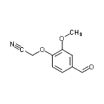 CAS#: 342592-62-5, (4-Formyl-2-Methoxyphenoxy)Acetonitrile