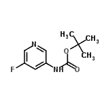 CAS#: 342603-20-7, 2-Methyl-2-Propanyl (5-Fluoro-3-Pyridinyl)Carbamate