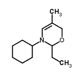 CAS#: 342625-73-4, 3-Cyclohexyl-2-Ethyl-5-Methyl-3,6-Dihydro-2H-1,3-Oxazine