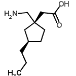 CAS#: 342652-52-2, [(1R,3R)-1-(Aminomethyl)-3-Propylcyclopentyl]Acetic Acid