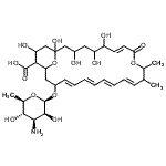 CAS#: 34280-27-8, (7E,13E,15E,17E,19E)-21-[(2R,3S,4S,5S,6R)-4-Amino-3,5-Dihydroxy-6-Methyl-Tetrahydropyran-2-Yl]Oxy-1,3,5,6,25-Pentahydroxy-11,12-Dimethyl-9-Oxo-10,27-Dioxabicyclo[21.3.1]Heptacosa-7,13,15,17,19-Pentaene-24-Carboxylic Acid